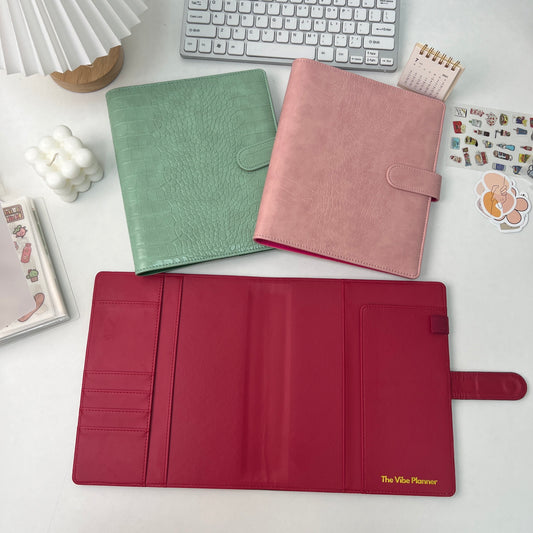 Elevate Your 2024 Planning with Luxe Agenda Covers - The Vibe Planner's Exquisite Collection