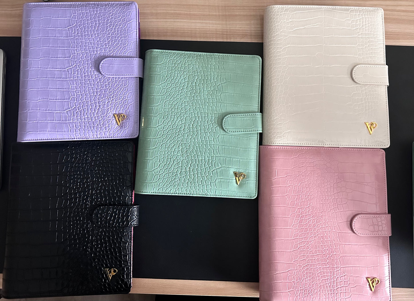 2024 Vegan Leather Agenda + 2024 Calendar Pages + Notebook Pages - The Vibe Planner
