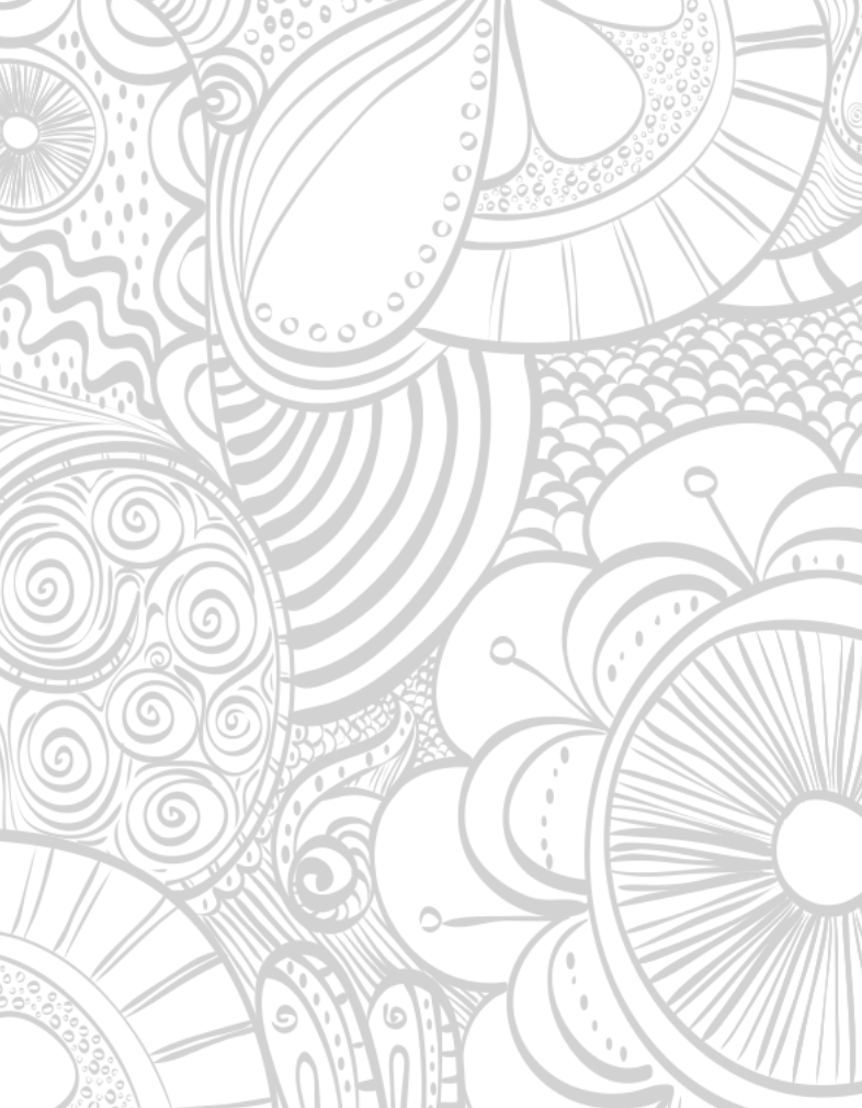 Printable Adult Coloring Book | Stress Relieving Patterns - The Vibe Planner