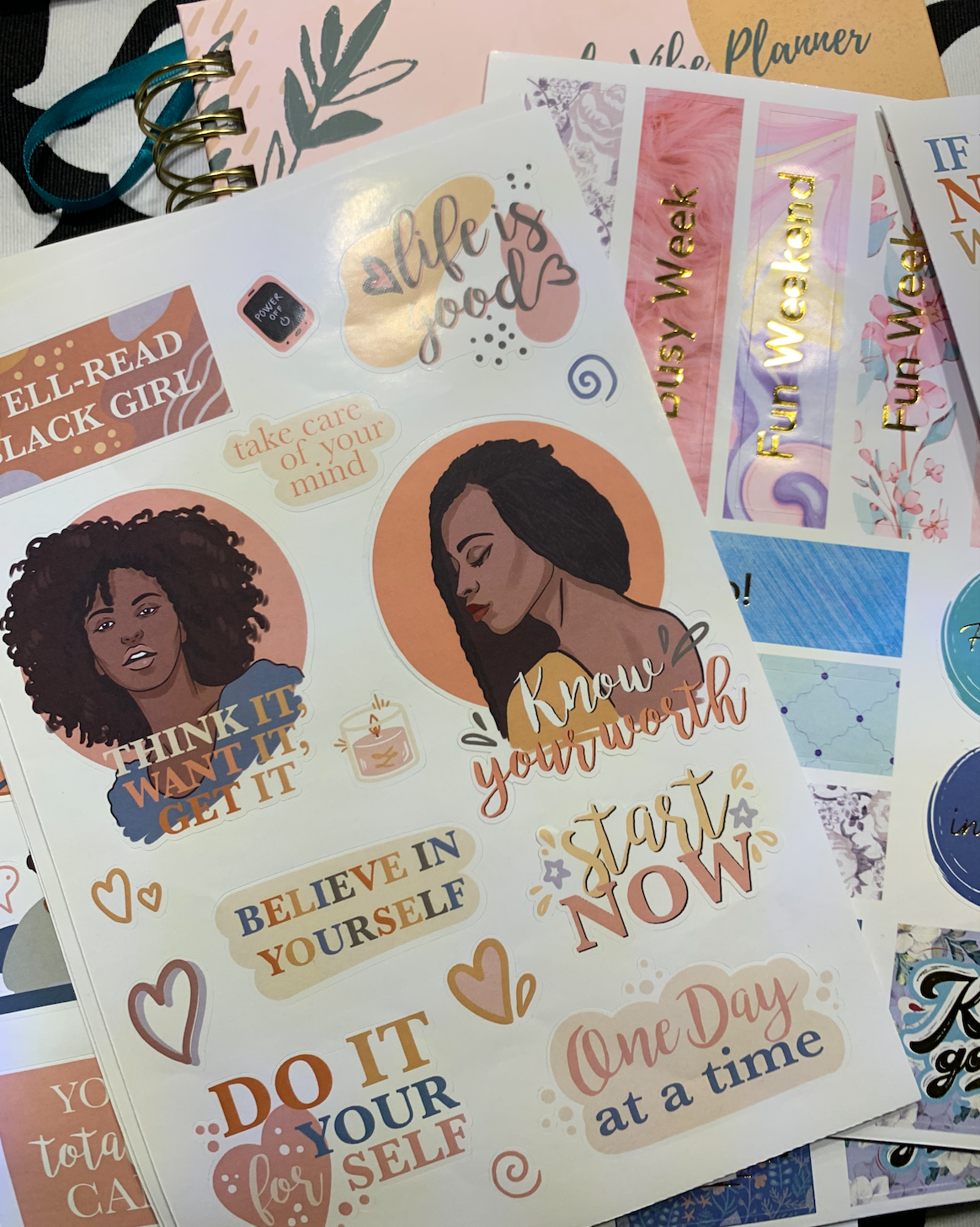 A Vibe Sticker Pack - The Vibe Planner