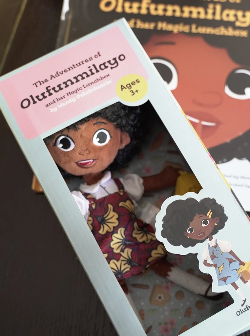 A READ BUNDLE SET - CHILDRENS BOOK AND DOLL - The Vibe Planner