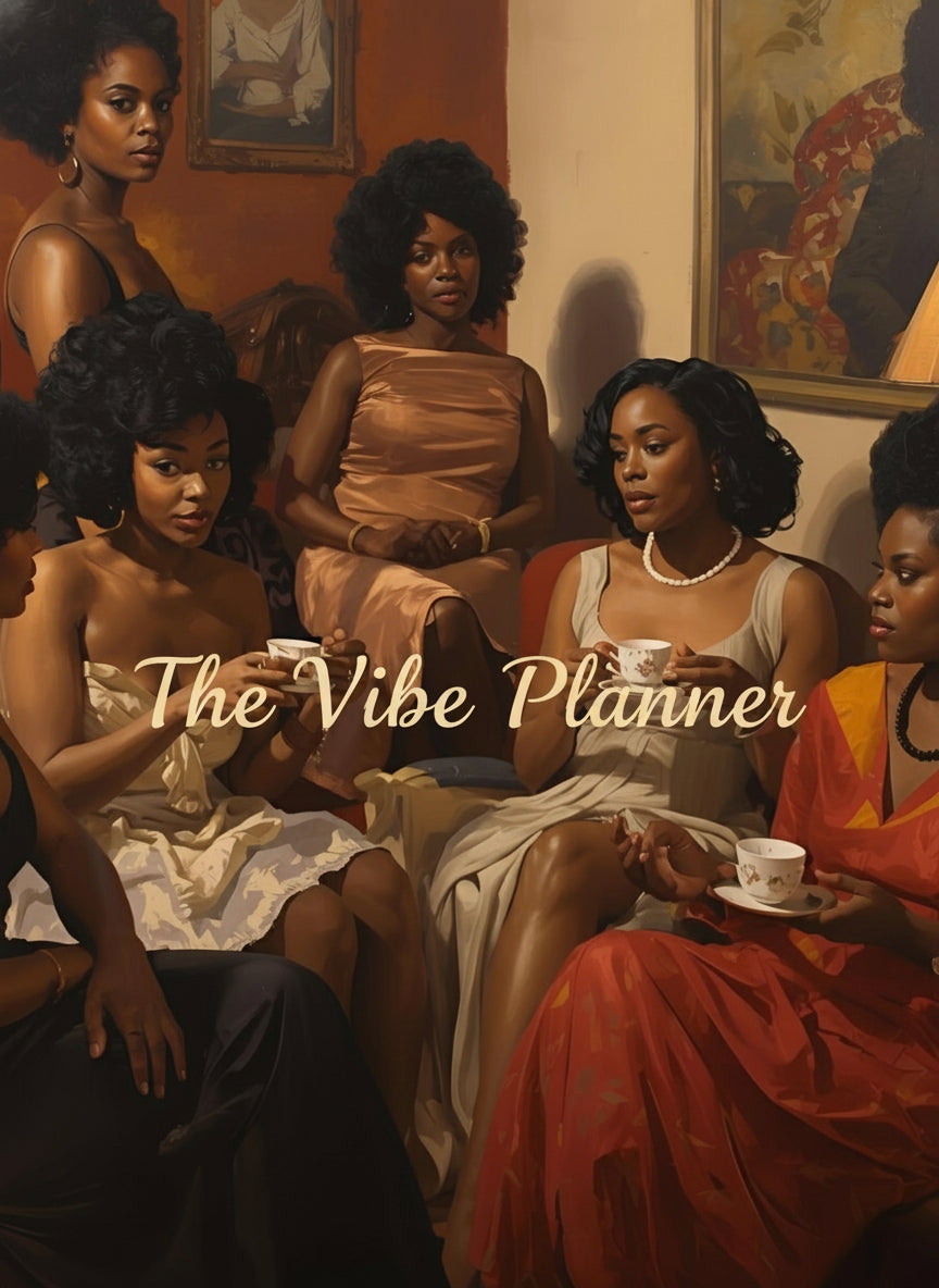 Group of women sitting together in a room, holding cups.