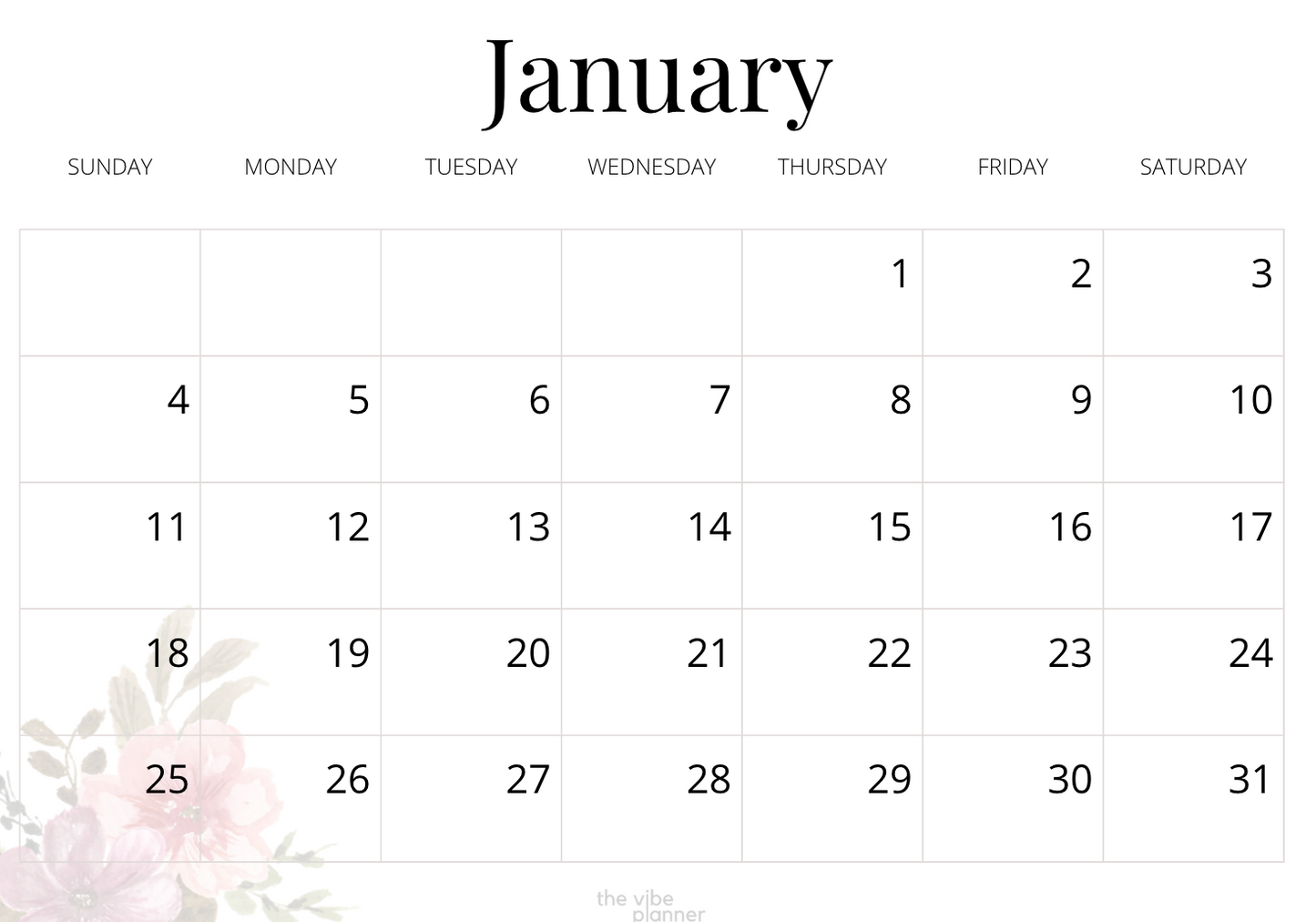 The Intentional Year: 2026 Desk Calendar *PREORDER*