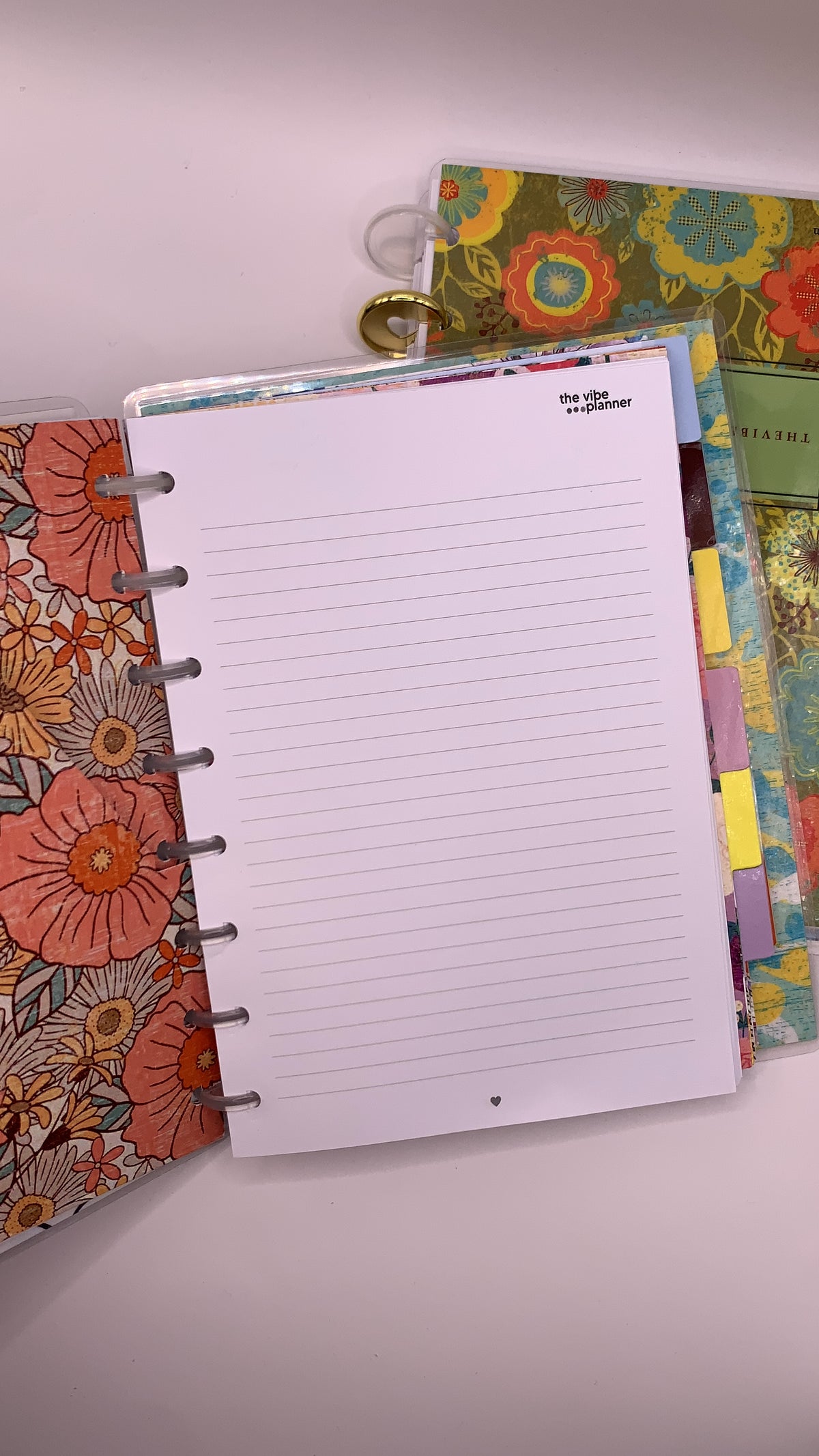 Book Paper Insert Refill Notebook Paper - Inserts 120 Pages – The Vibe Planner